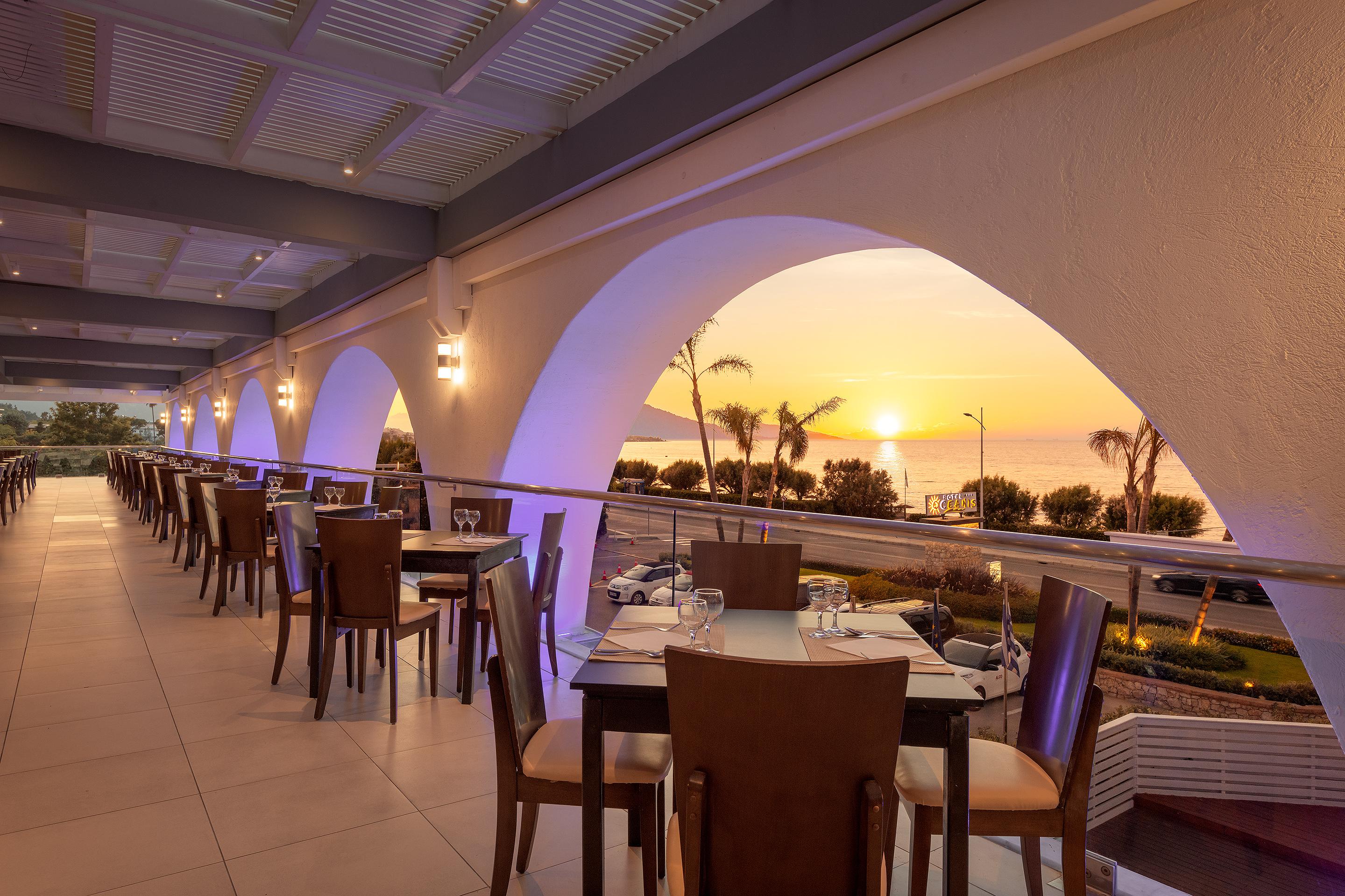 Oceanis Beach Hotel Иксиа Экстерьер фото