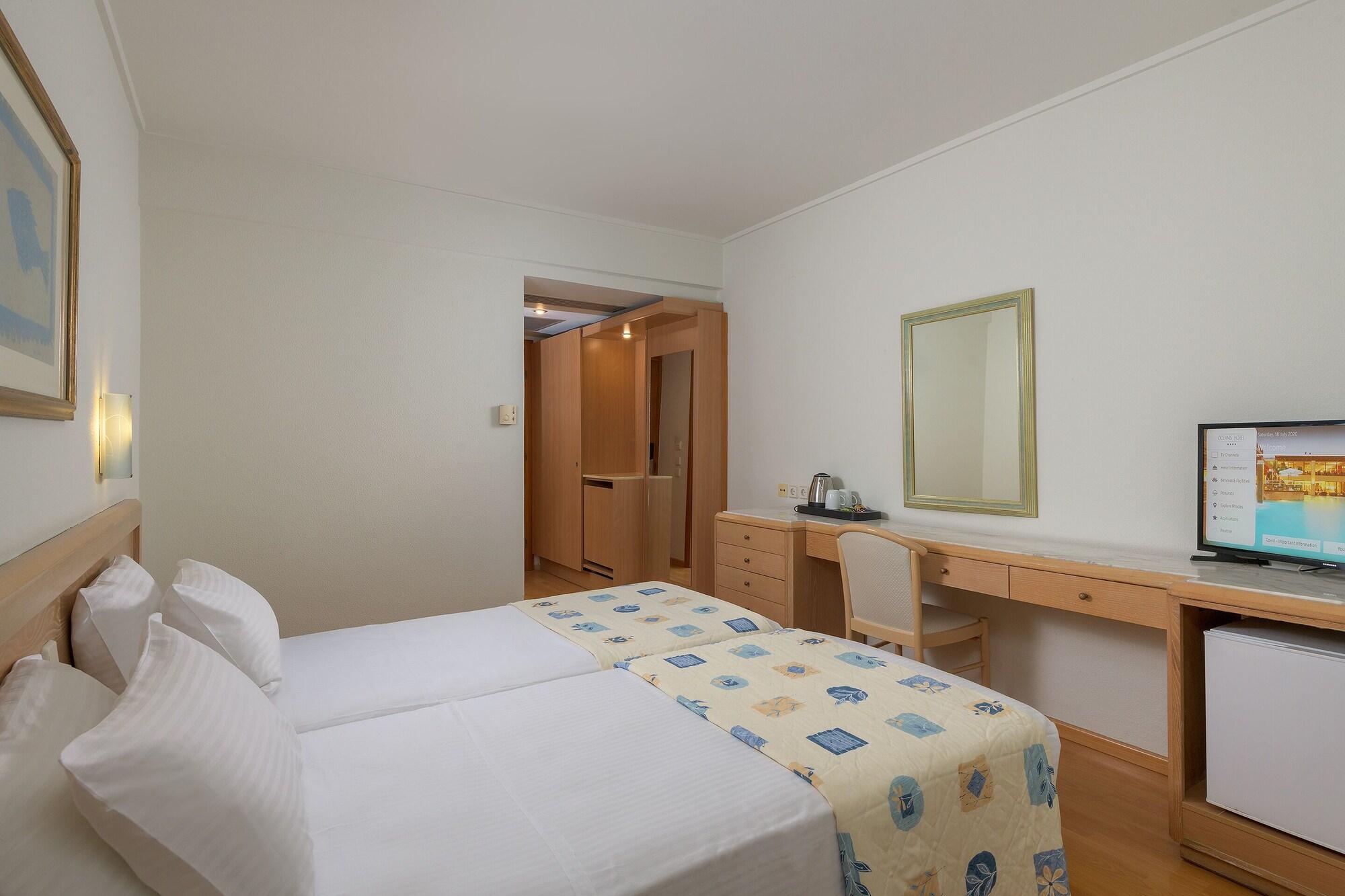 Oceanis Beach Hotel Иксиа Экстерьер фото