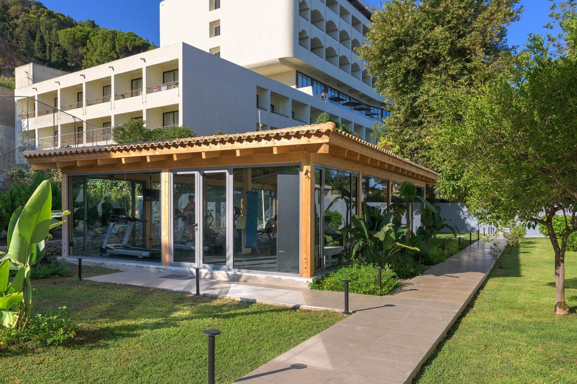 Oceanis Beach Hotel Иксиа Экстерьер фото